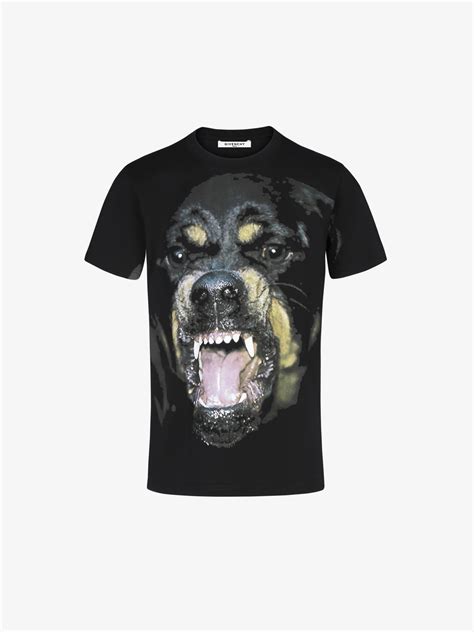 givenchy rottweiler shirt|givenchy crew neck rottweiler.